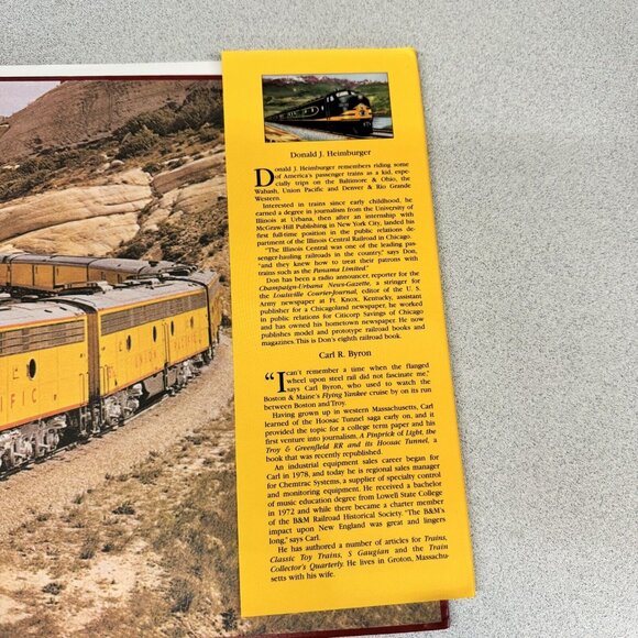 The American Streamliner Postwar Years 1st Ed HC Illustrated Heimburger Byron - Picture 5 of 9